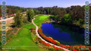 SCGA Flyover  Aviara Golf Club  Carlsbad CA [upl. by Peta712]