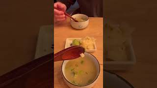 soup miso foodblogger food yummyfood foodlover japanese foodshorts foodvlog foodie follow [upl. by Eelek153]