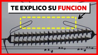 😱 Y ESTO SABES PARA QUE SIRVE👉CUERNOS y RAQUETAS en aisladores electricos de porcelana [upl. by Mcgaw350]