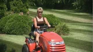 Darlene Anderson Loves Her Simplicity Broadmoor Lawn Tractor [upl. by Nnairac]