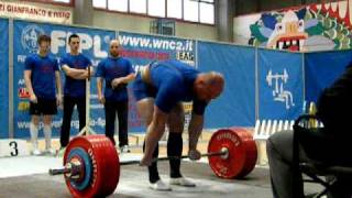 Daniele Ghirardi deadlift 3505kg cat 90kg [upl. by Darius]