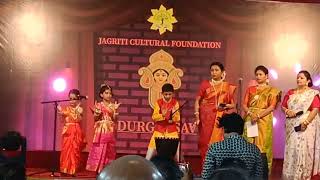 Jagriti cultural foundation Bengali Dussehra festival at Pride world city Pune luvguruvirenksath [upl. by Remsen]