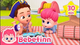 Picnic song and more  Bebefinn Sing Along2 compilation  Nursery Rhymes amp Kids Songs [upl. by Edina]