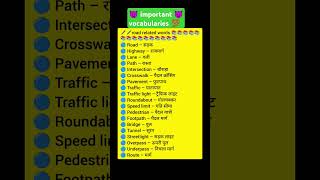 👉imp Vocabularies 🎯💯english learn spokenenglish vocabulary words education shorts short ssc [upl. by Nawram388]