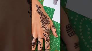 henna backhandmehndi mehndi howtomakemehendidesigns hennatattoo design 2024 2025 [upl. by Oriana]