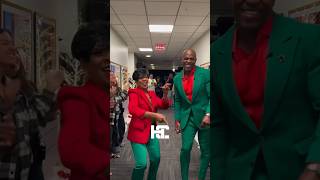 Tichina Arnold and Terry Crews Getting LIT At J Hud Show [upl. by Ellemaj]