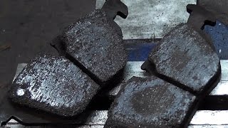 Ferodo DS2500 brake pads after 50 laps on the Nordschleife [upl. by Cykana]