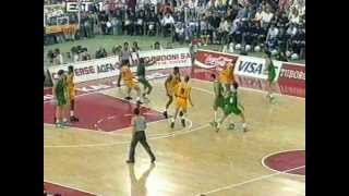 BenettonLimoges282215041993EuroleagueFinal1stHalf [upl. by Eedissac]