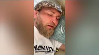 khamzat chimaev waking up Alexander Gustafsson [upl. by Esimaj]