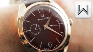 Grand Seiko Urushi Lacquer SBGK002 Elegance Collection Limited Edition Luxury Watch Review [upl. by Winnah920]