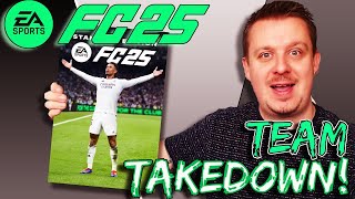 TEAM TAKEDOWN ON FC25 COVER STAR WITH CapgunTom [upl. by Raybourne]