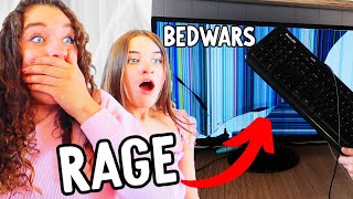 LAST TO RAGE IN BEDWARS wins  Roblox Gaming w The Norris Nuts [upl. by Lebna800]