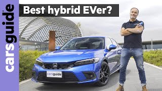 Honda Civic hybrid 2023 review eHEV  Could this EV hatch put the shine back on the Honda badge [upl. by Carisa]