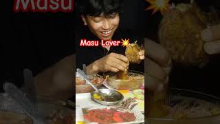 Masu Lover prasanna lama gharlagcu re😂 prasanna20mukbang food pork masulover prasanna [upl. by Anoi735]