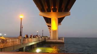 Veterans Memorial Fishing Pier TitusvilleFloridaUSA [upl. by Joacimah]