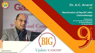 Dr AC Anand about Reactivation of HEP at BIG UPDATE CANCON 2024 by BIGPL GastrocareHospital [upl. by Anidem]