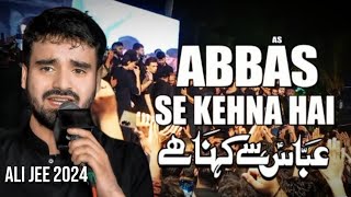 Abbas Se Kehna Hai  Nadeem Sarwar Ali Shanawar Ali Jee  25 Safar 2024Imambargah Shuhada e Karbala [upl. by Eelyek965]