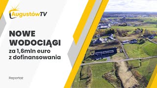 Nowe wodociągi w Augustowie  AugustówTV [upl. by Elcin]