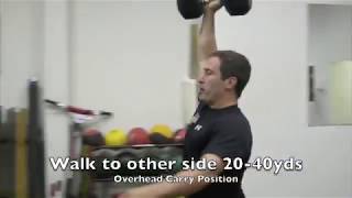 Farmer Walk Exercise  Metabolic Training 2 [upl. by Nomra770]