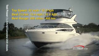 Meridian 391 Sedan Bridge 2009 HQ  By BoatTESTcom [upl. by Idak]