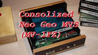 Consolized Neo Geo MVS MV1FZ [upl. by Lleira]