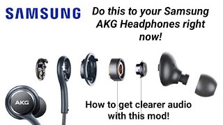 Samsung AKG Headphones Mod  Do this to your Samsung AKG Headphones right now [upl. by Muire]