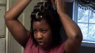 How to Rollerset your Hair [upl. by Terrie]