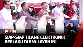 Korlantas Polri Luncurkan Program ETLE Tahap Ketiga di Delapan Polda  Kabar Pagi tvOne [upl. by Marler]