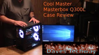 Cooler Master Masterbox Q300L Case Unboxing and overview [upl. by Mat]