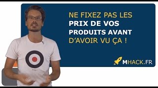 Entrepreneurs ne fixez pas les prix de vos produits avant davoir vu ça [upl. by Eeneg]