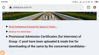 JRBT Interview Call Letter Download  Post Preference Format  Self Declaration [upl. by Ydoj]