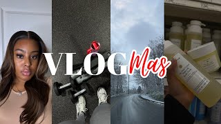 DAILY VLOG  GYM DAY  1500 CAR MAINTENANCE  BABYDADDY ON MY NERVES  NEW SKINCARE  FIRST SNOW [upl. by Allecsirp]