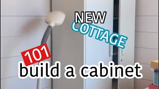 1ST furniture purchase for cozy cottage assembly of cabinetmade in Chinainstructions [upl. by Seek599]