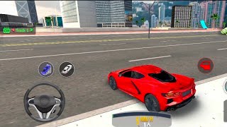 New Red Car Gameplay in Simulator Driving 2024  Extreme Sports Car Racing Games car games gt [upl. by Langbehn]