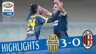 Verona  Milan 30  Highlights  Giornata 17  Serie A TIM 201718 [upl. by Onitnerolf40]