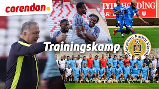 Trainingskamp voetbalelftal Curaçao Antalya  Corendon [upl. by Philbrook]