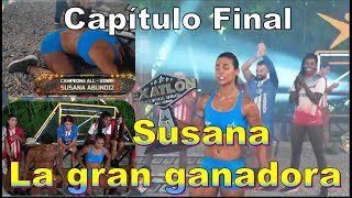 Gran final Susana la gran Ganadora Exatlon AllStars [upl. by Scammon168]