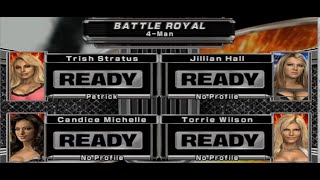 AllWomen’s Battle Royal Featuring Trish Stratus amp Torrie Wilson  WWE SmackDown vs Raw 2007 [upl. by Iseabal328]