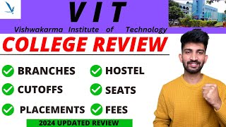 Vishwakarma Institute of Technology Pune College Review 2024  VIT Pune College Review 2024 [upl. by Flori]