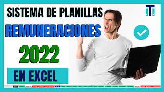 Sistema de PLANILLA DE REMUNERACIONES en excel 2022 I Con Boletas PLAME y AFP Net [upl. by Flaherty626]