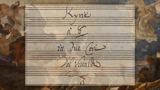 VIVALDI  Kyrie à 8 in due Cori  Original manuscript in HD [upl. by Shiller]