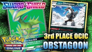 3RD PLACE OCIC OBSTAGOON DECK  IS IT STILL UNDERRATED Pokemon TCG [upl. by Lock969]