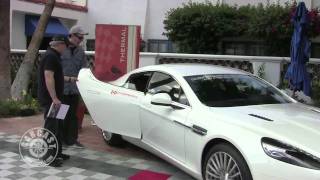 2011 Aston Martin Rapide on CarCast with Adam Carolla and Sandy Ganz [upl. by Joel84]