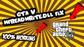 GTA V MFREADWRITEDLL FIX [upl. by Ikciv]