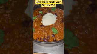 British beef chilli con carne made with GUINNESS [upl. by Nwahsiek]