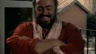 Luciano Pavarotti Discusses His Influences [upl. by Aietal]