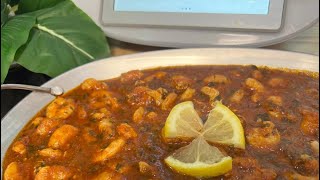 Crevettes pil pil au thermomix cuisson facile [upl. by Anitsuga]