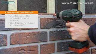 Vinybrick Hausverkleidung mit Platten aus Kunststoff [upl. by Giesser]