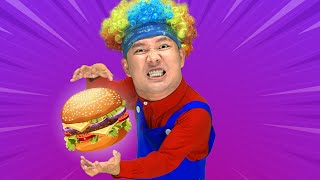 Healthy Food vs Junk Food Song  Nursery Rhymes amp Kids Songs  Hihi Haha [upl. by Walrath461]