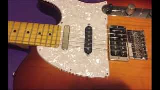 Fender Modern Player Telecaster Pick Guard Change [upl. by Tootsie]